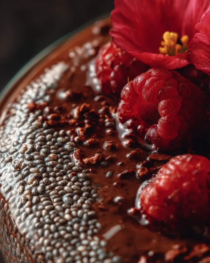 Chia Seed Chocolate Pudding