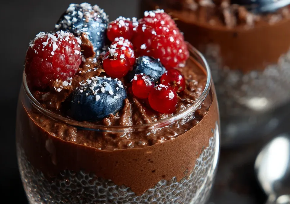 Chia Seed Chocolate Pudding