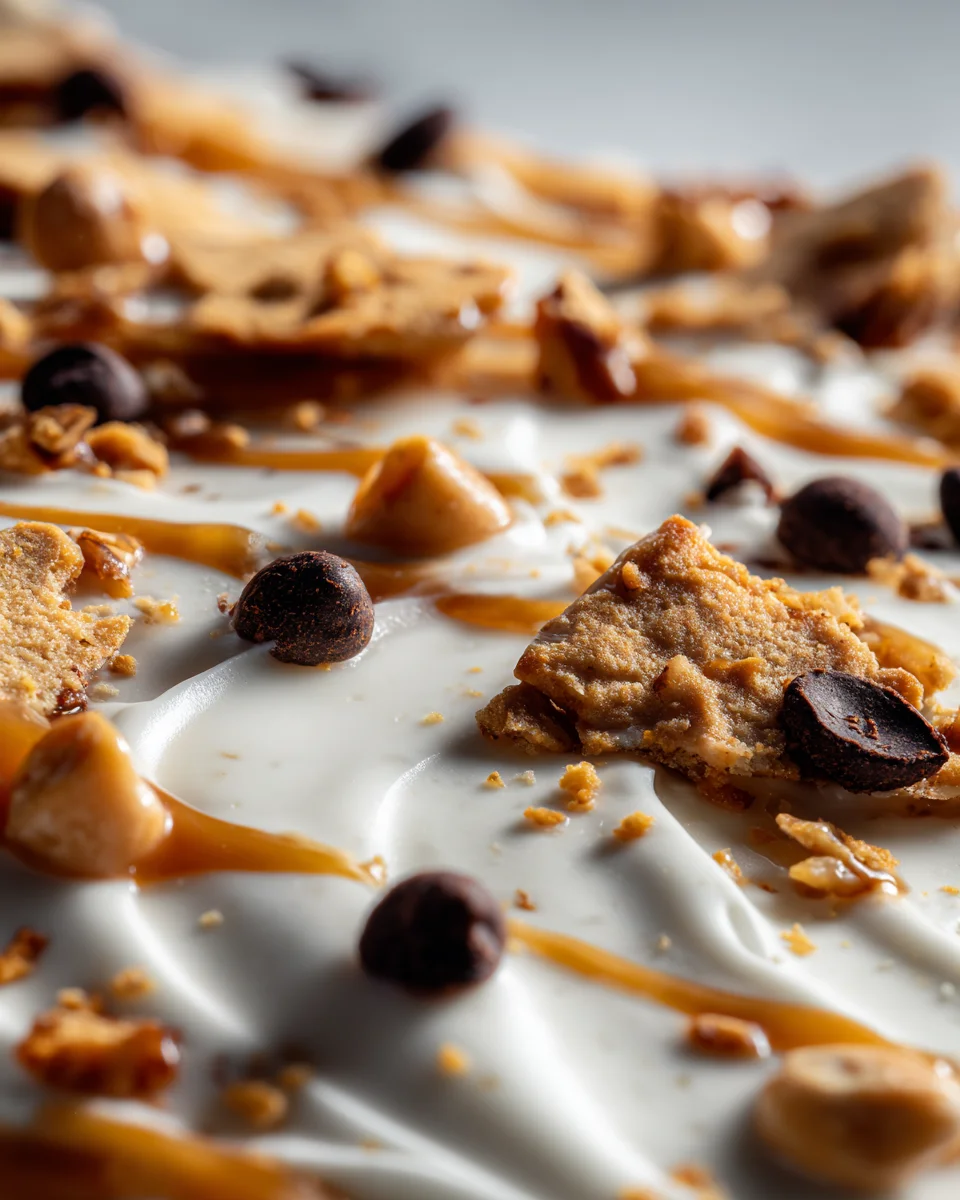 Cookie Dough Yogurt Bark
