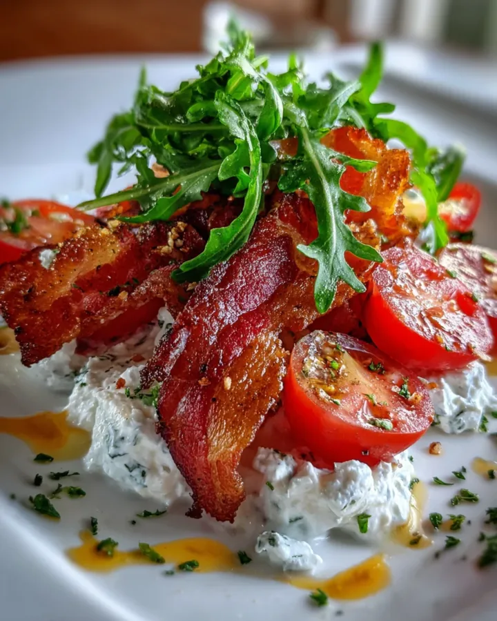 Cottage Cheese BLT Ranch Salad