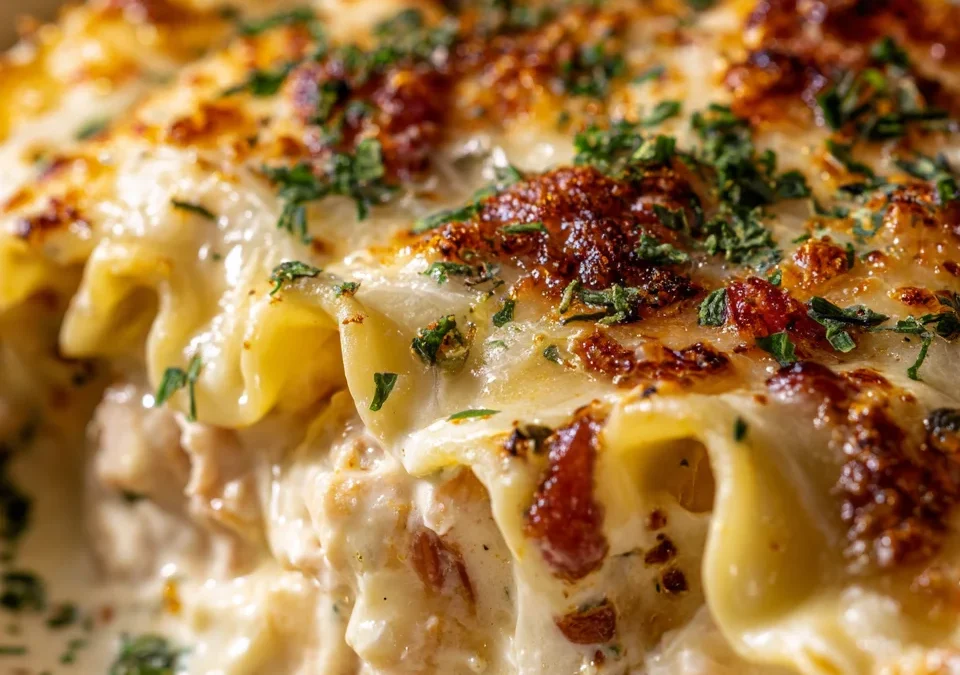 Creamy Marry Me Chicken Lasagna Roll-Ups