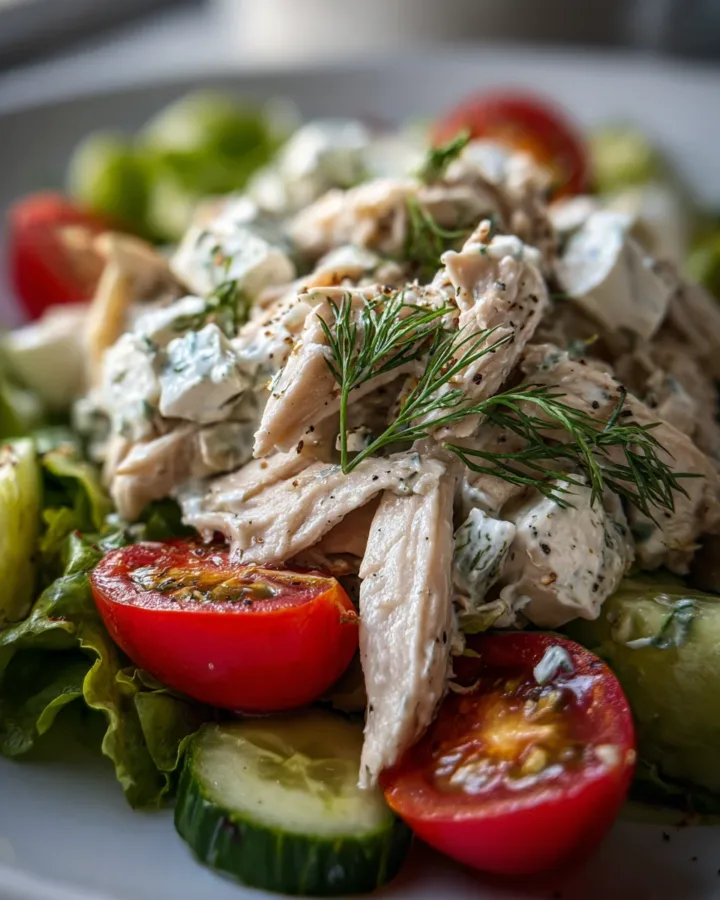 Dill Pickle Ranch Chicken Salad