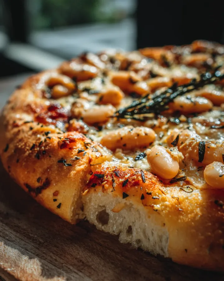 Garlic Parmesan Pizza Beans