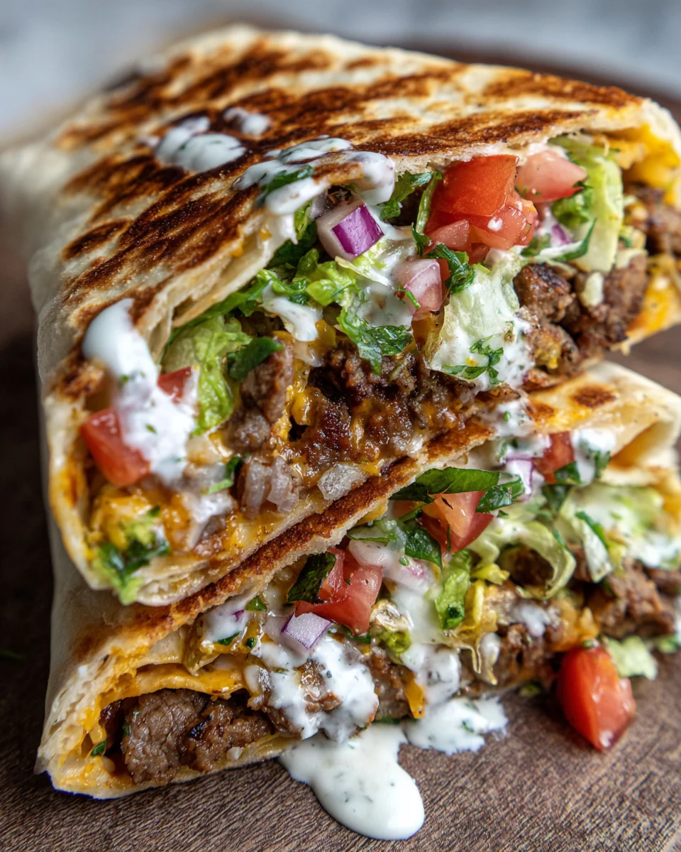 Halal Cart Crunchwrap Supreme