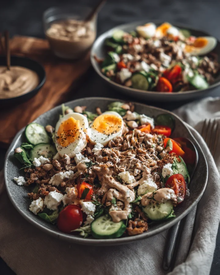 High-Protein Big Mac Salad Bowls