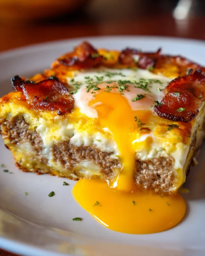 High-Protein McGriddle Casserole