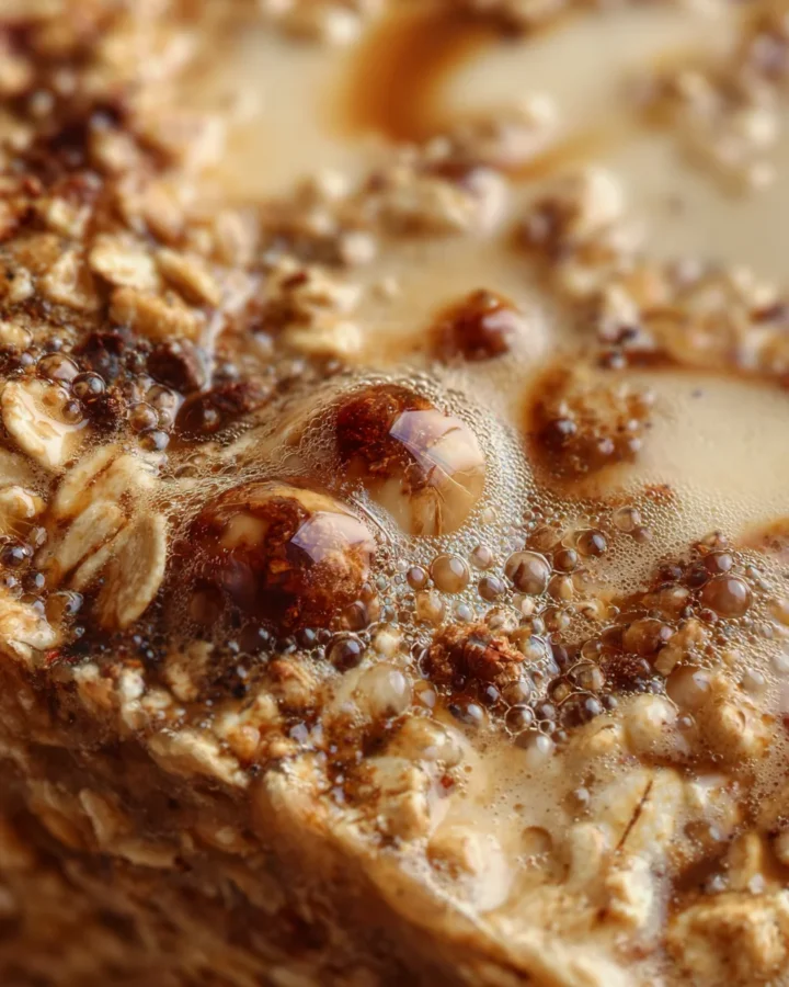 Iced Brown Sugar Shaken Espresso Oatmeal Bake