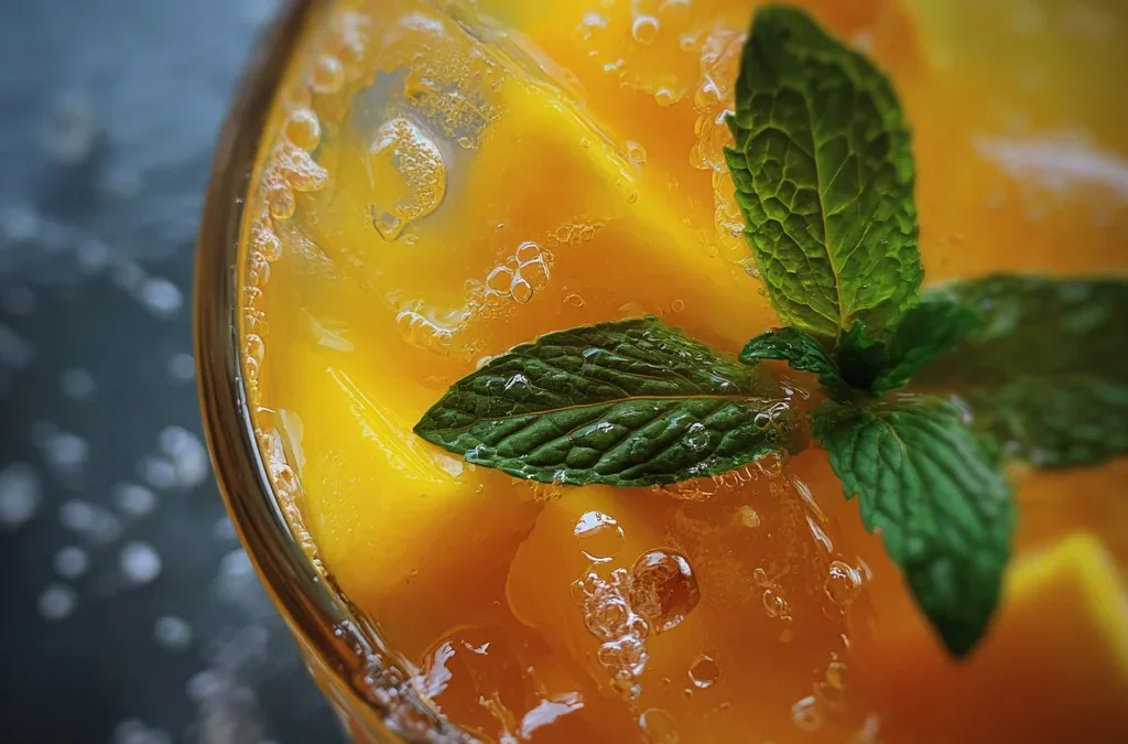 Mango Lemonade Cooler