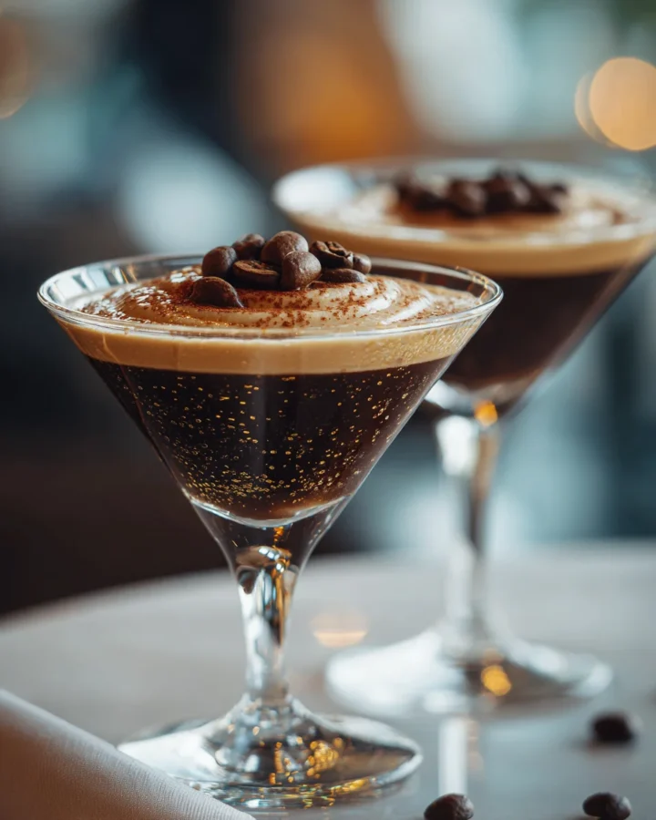 Mini Espresso Martini Pots de Crème