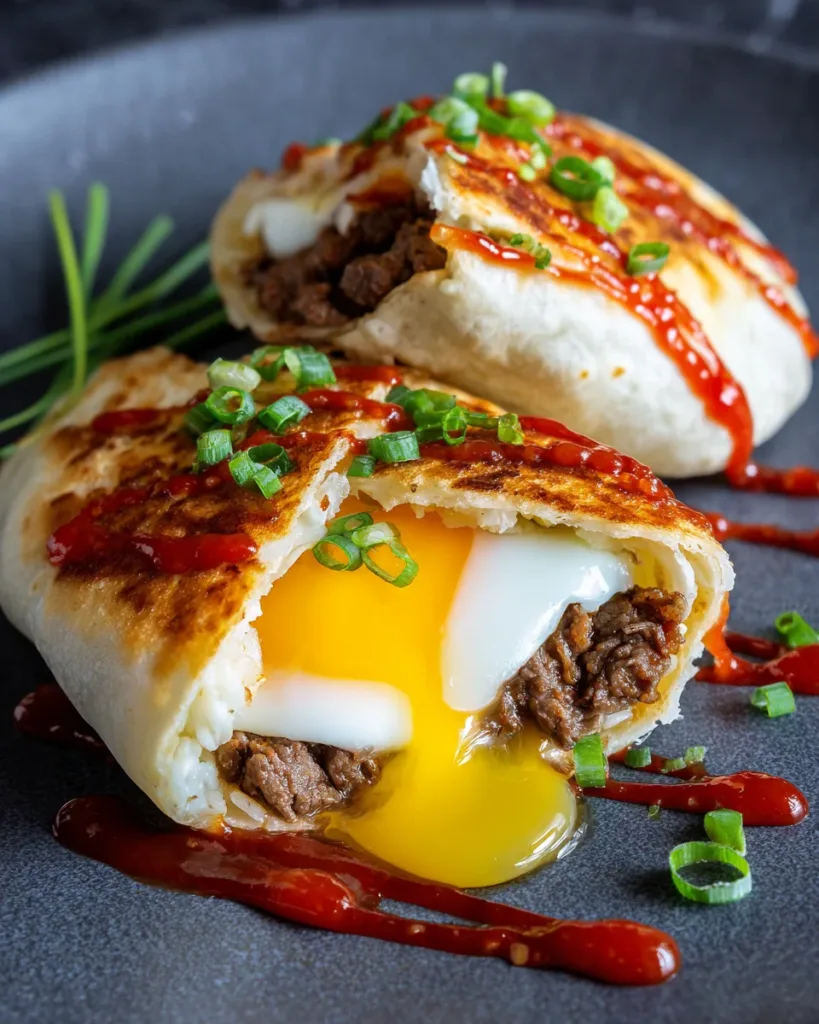 Mini Steak & Eggs Crunchwraps