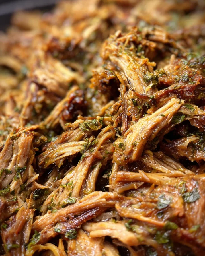 Slow Cooker Salsa Verde Pulled Beef