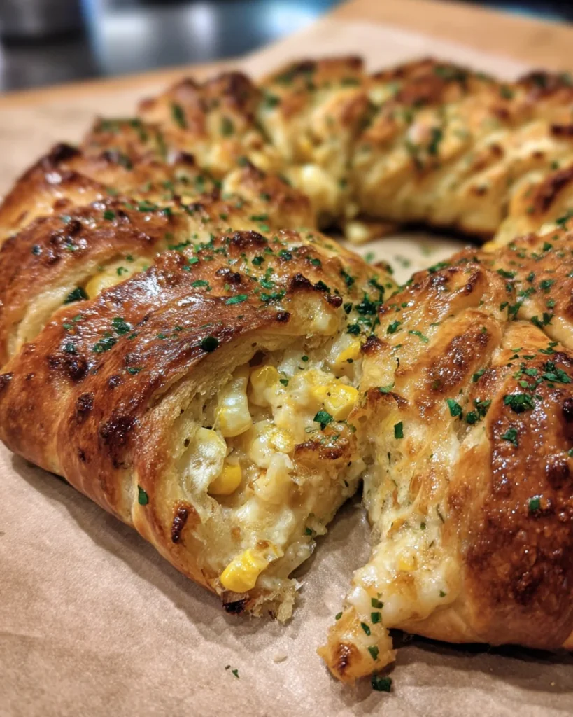 Street Corn Chicken Crescent Ring