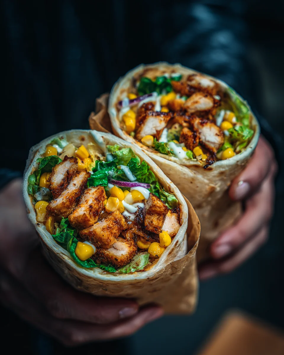 Street Corn Chicken Crunchwraps