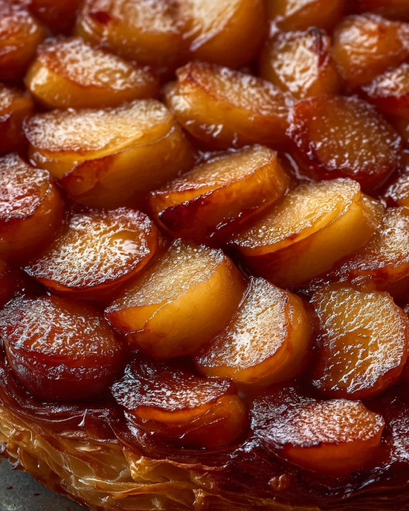 Upside-Down Apple Tarte Tatin Puff Pastry Squares