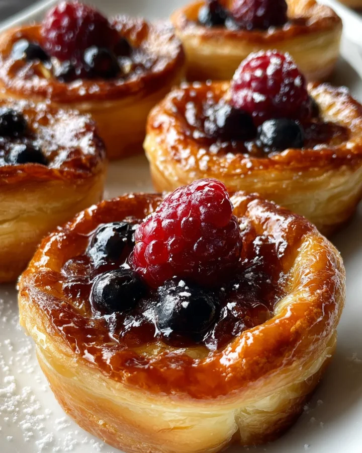 Upside-Down Puff Pastry Tarts
