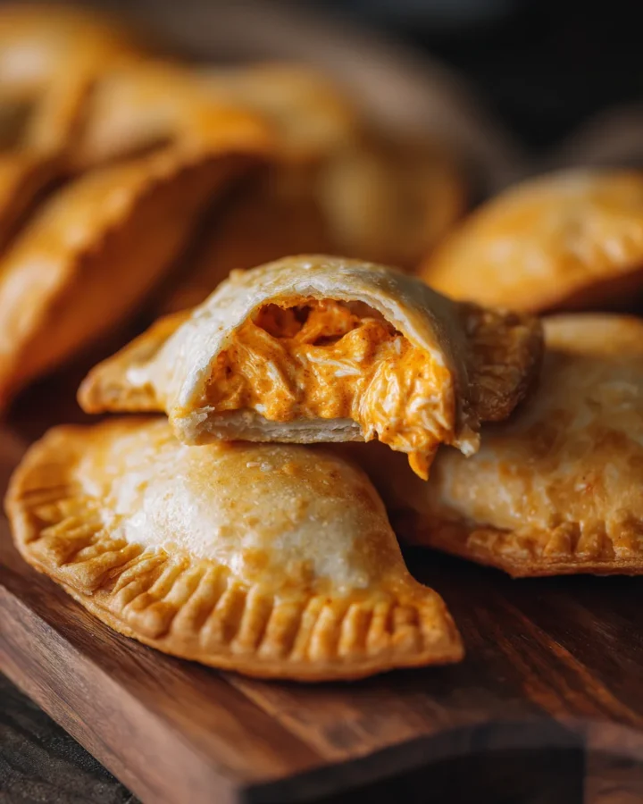Viral Buffalo Chicken Dip Empanadas