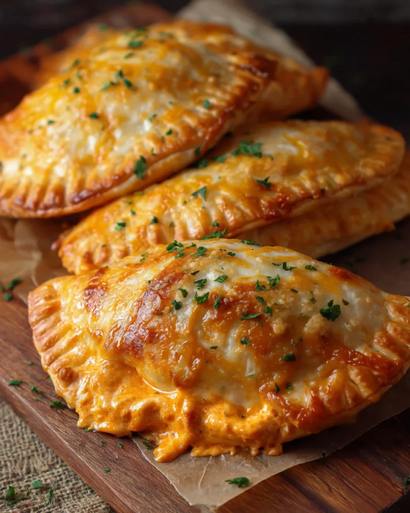 Viral Buffalo Chicken Dip Empanadas