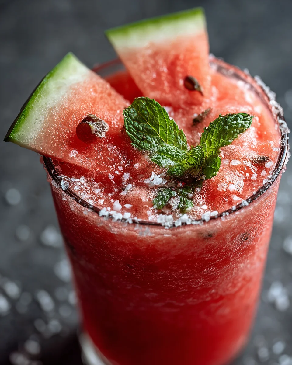 Watermelon Mint Slushie