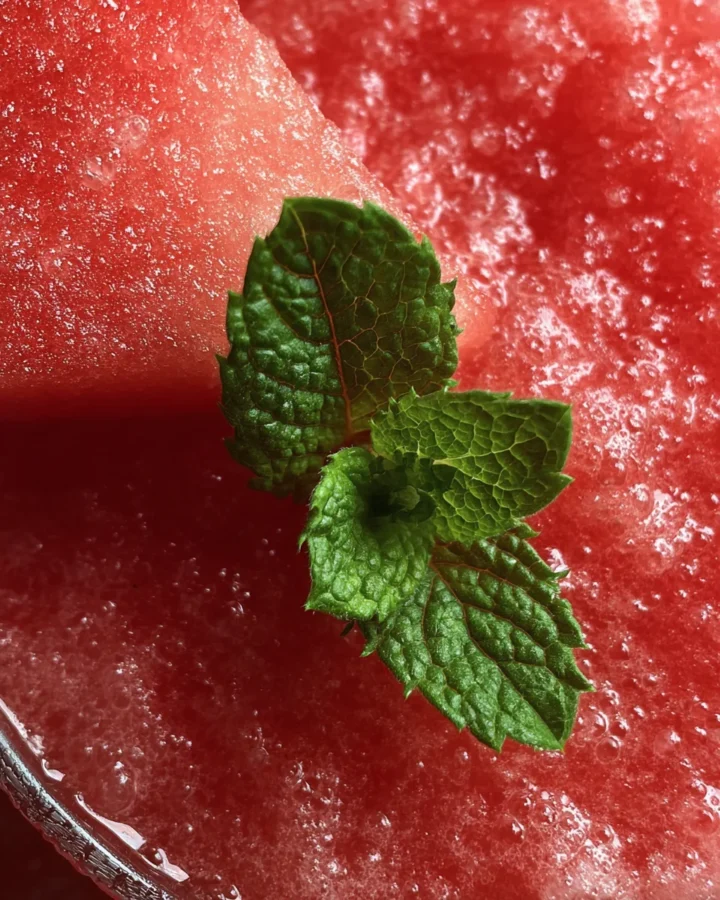 Watermelon Mint Slushie