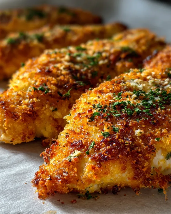baked parmesan crusted chicken