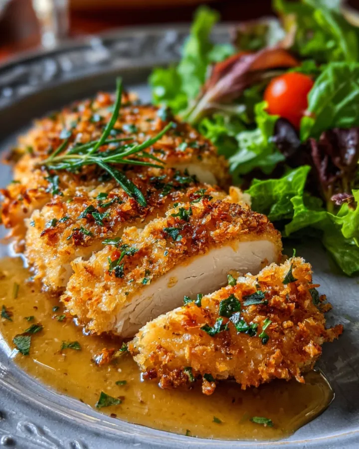 baked parmesan crusted chicken