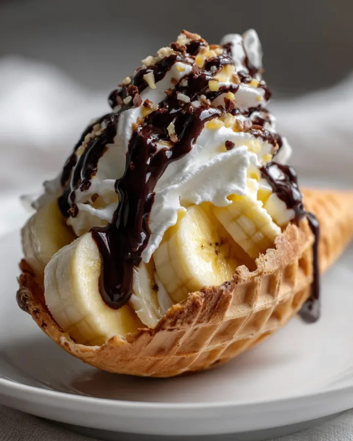 banana split ice cream
