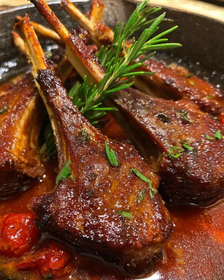 braised lamb chops recipe