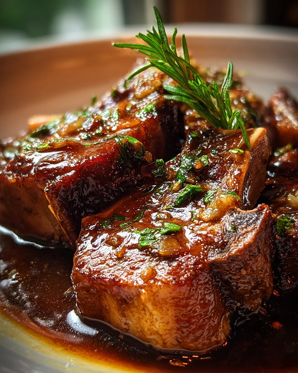 braised lamb chops recipe