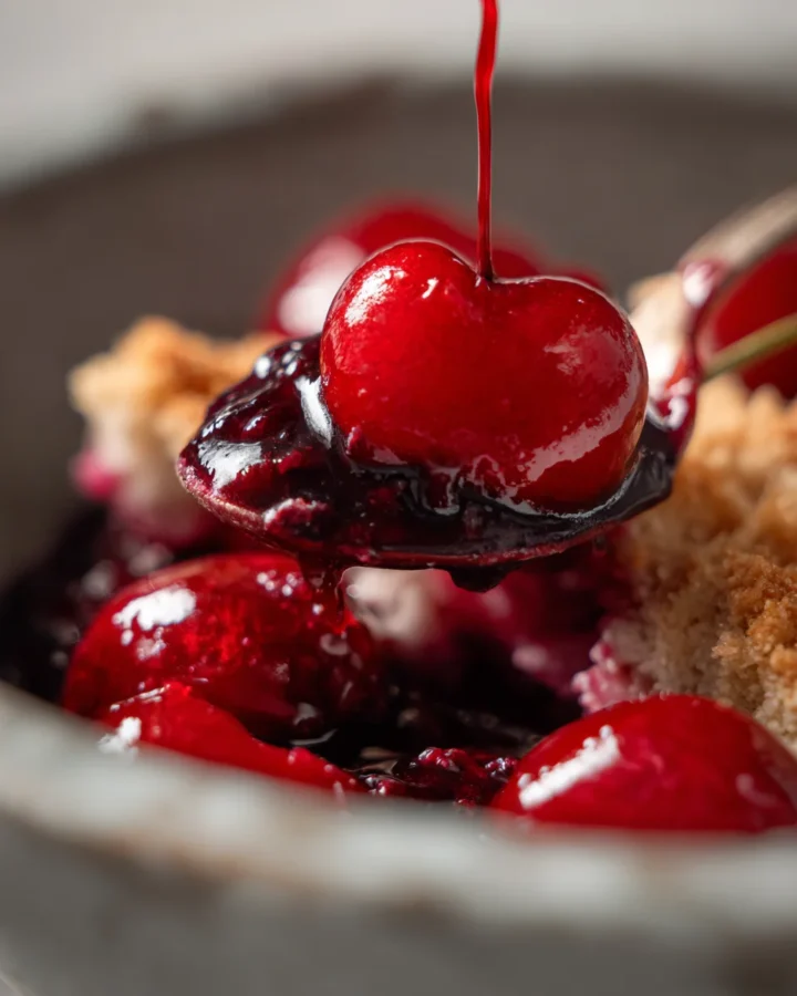cherry cobbler with frozen cherries