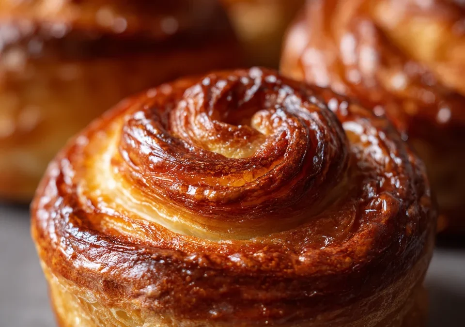 cruffins with puff pastry