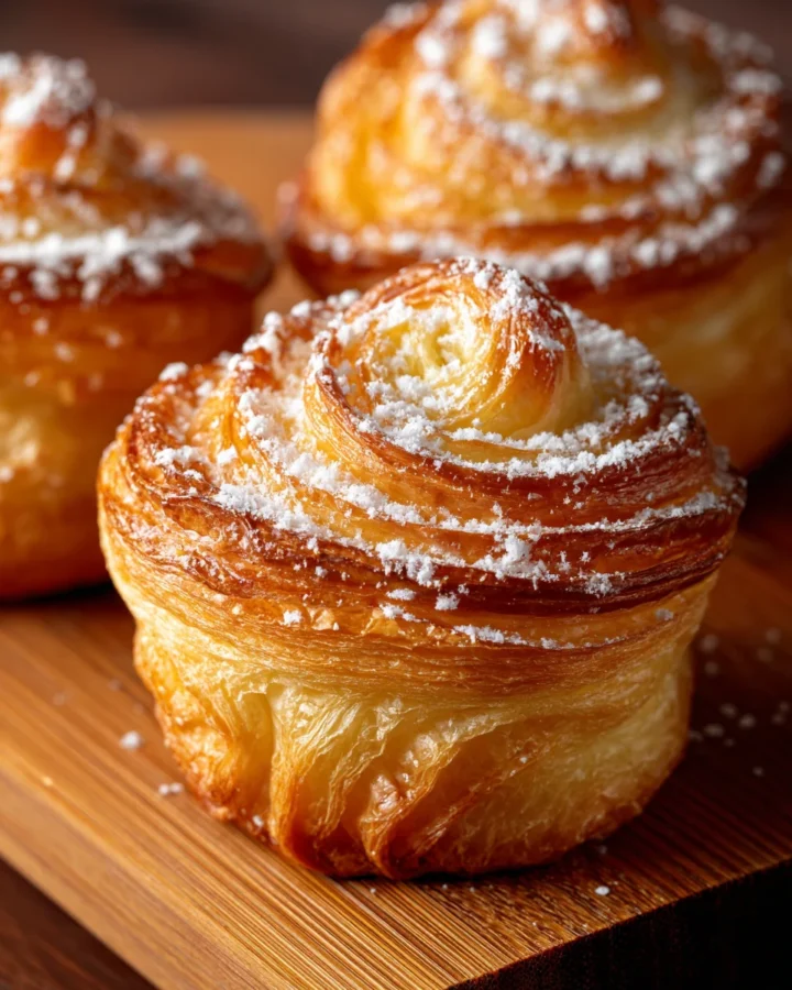 cruffins with puff pastry