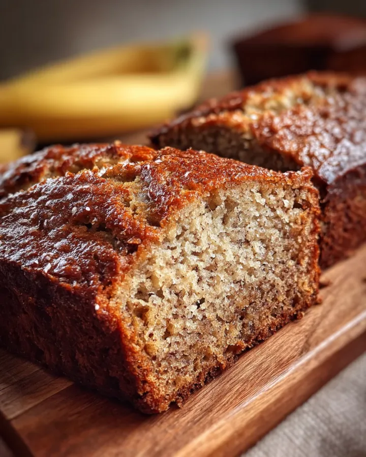 healthy banana bread moist