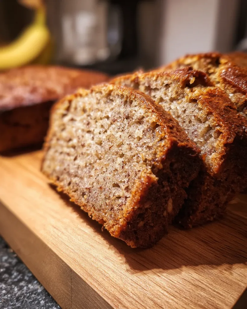 healthy banana bread moist