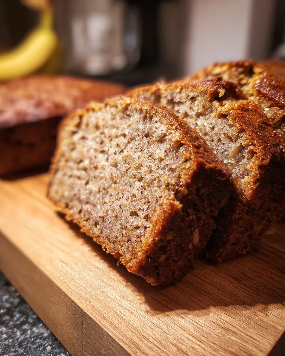 healthy banana bread moist