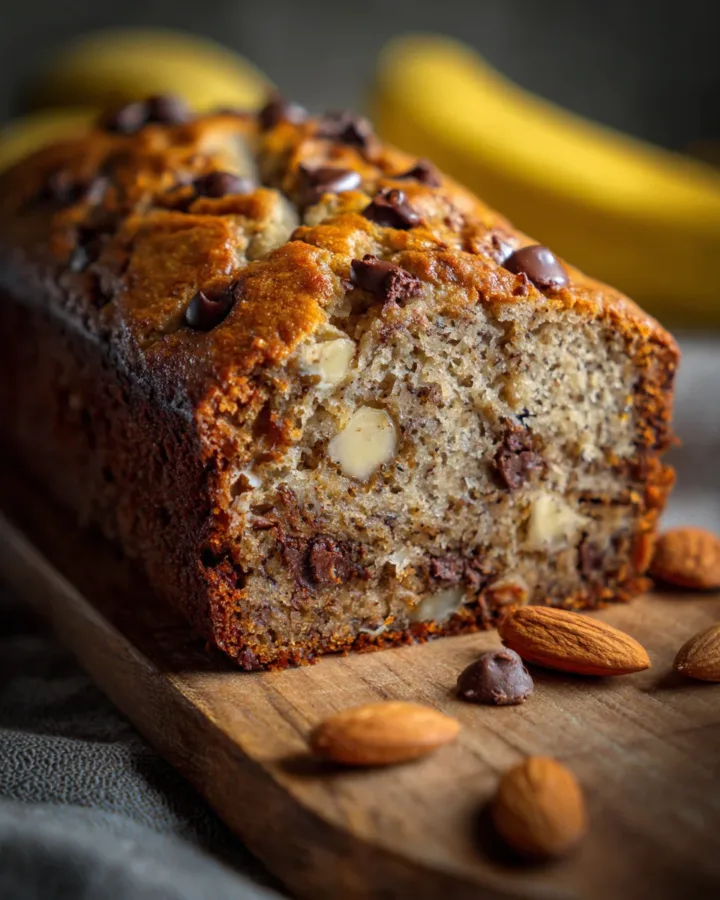 healthy banana bread moist