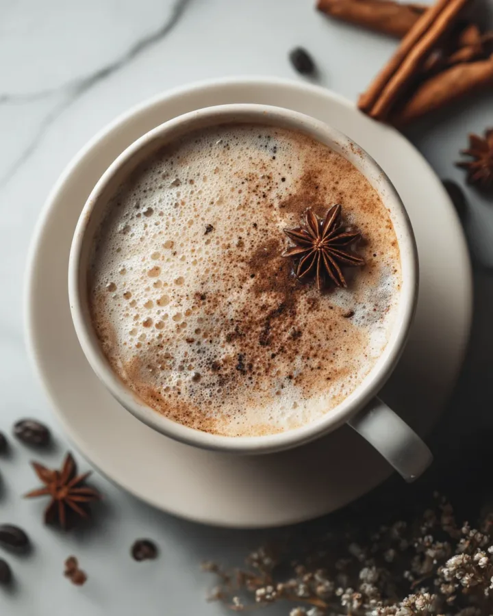 maple cinnamon vanilla latte