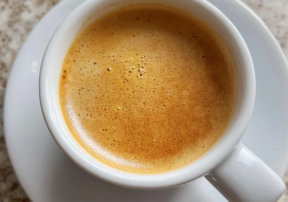 maple espresso latte