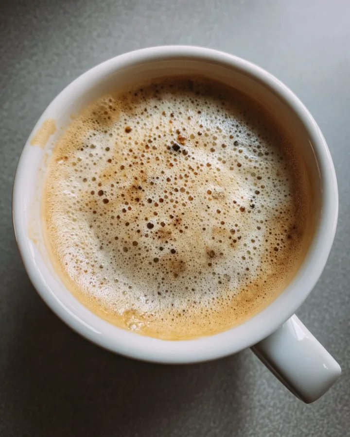 maple espresso latte