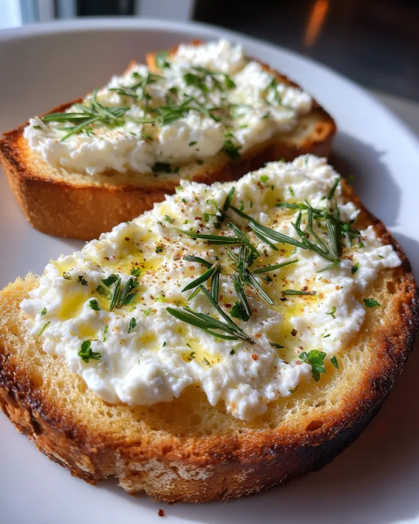 ricotta toast recipes breakfast