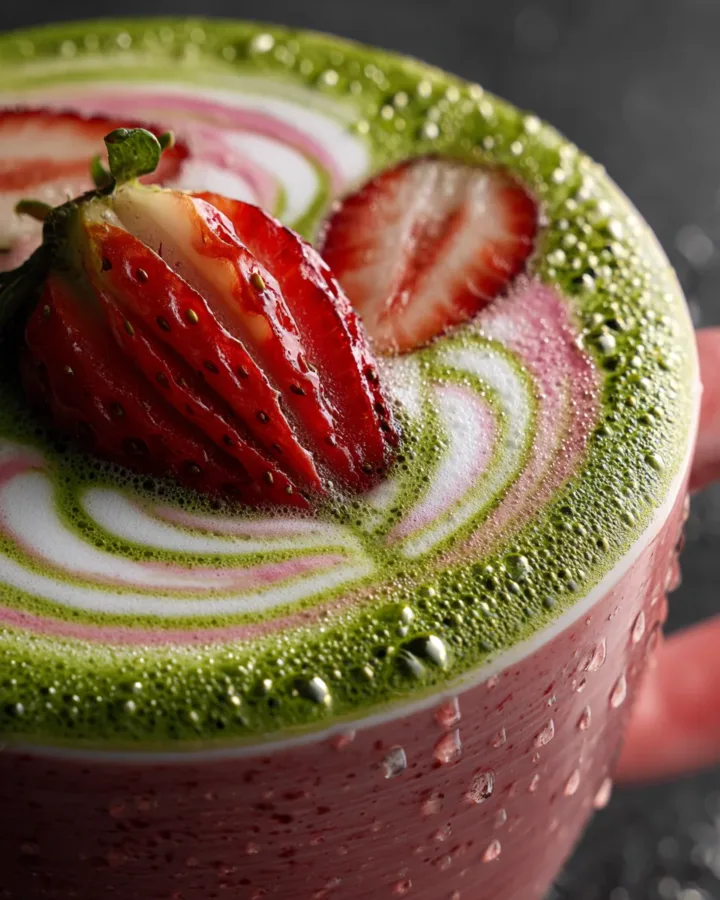 strawberry matcha latte starbucks