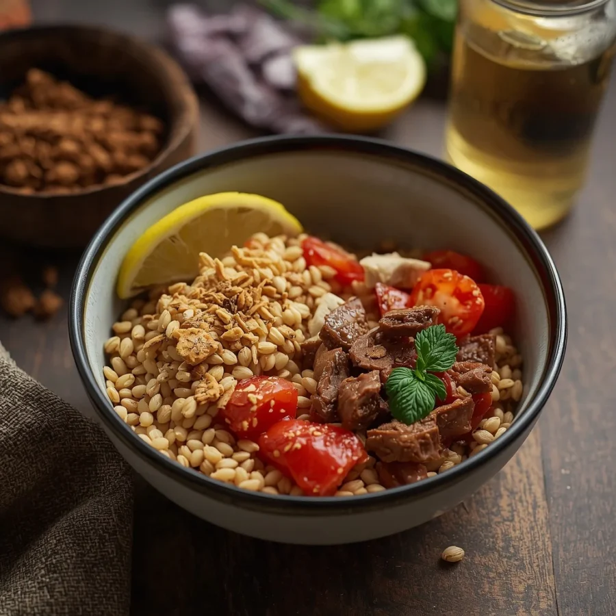 Aesthetic Mediterranean Grain Bowls