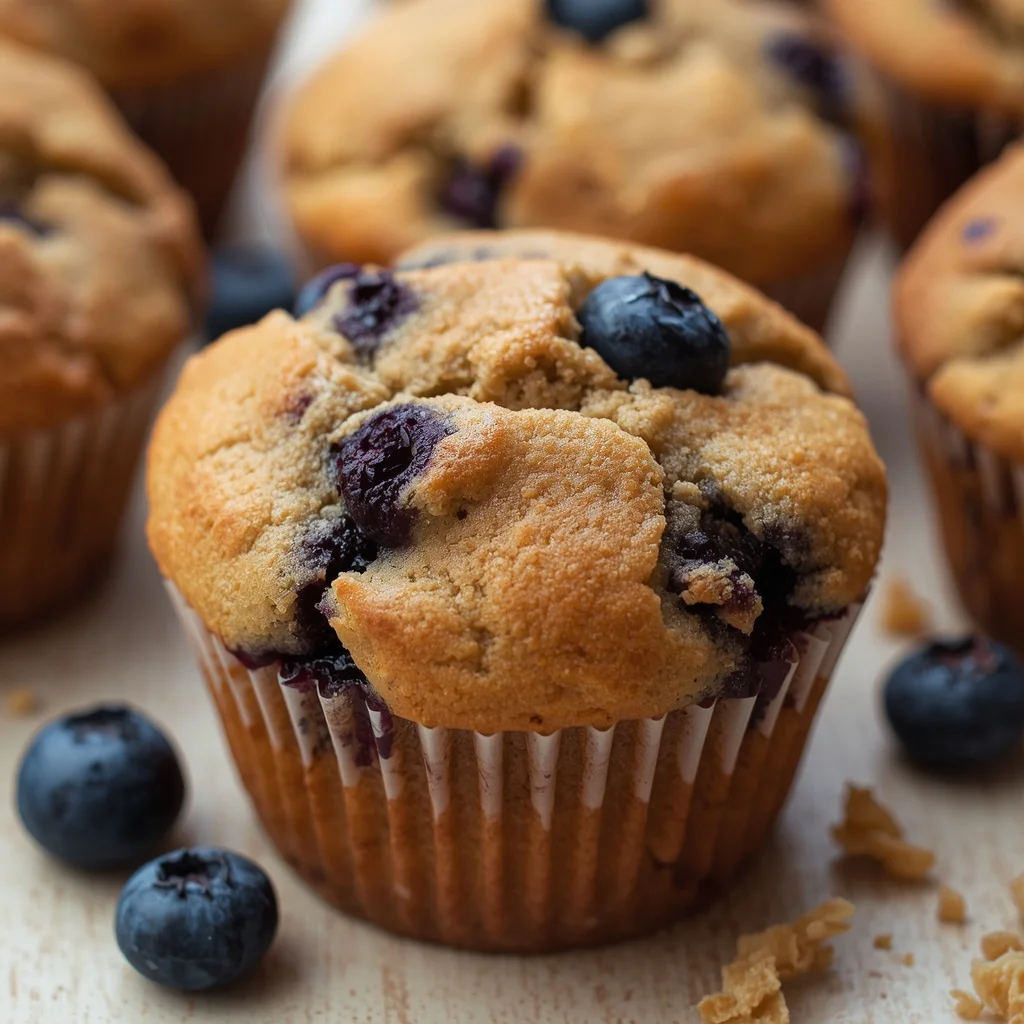 Bakery-Style Jumbo Blueberry Muffin Tops