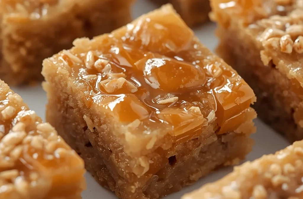 Biscoff Baklava Blondies