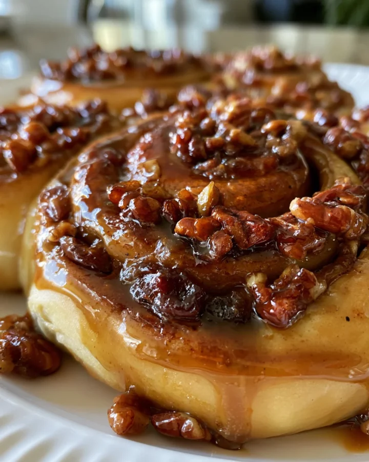 Brown Butter Date & Pecan Sticky Buns