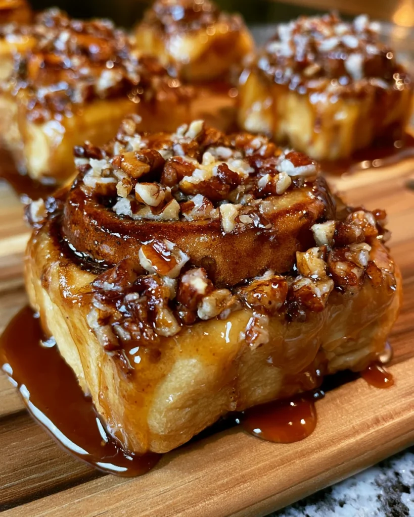 Brown Butter Date & Pecan Sticky Buns