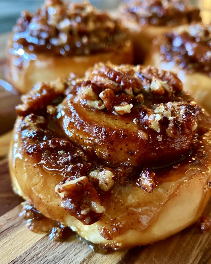 Brown Butter Date & Pecan Sticky Buns