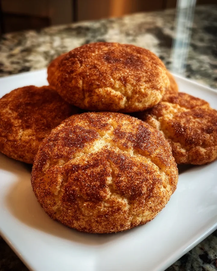 Chewy Chai Spiced Snickerdoodle Cookies