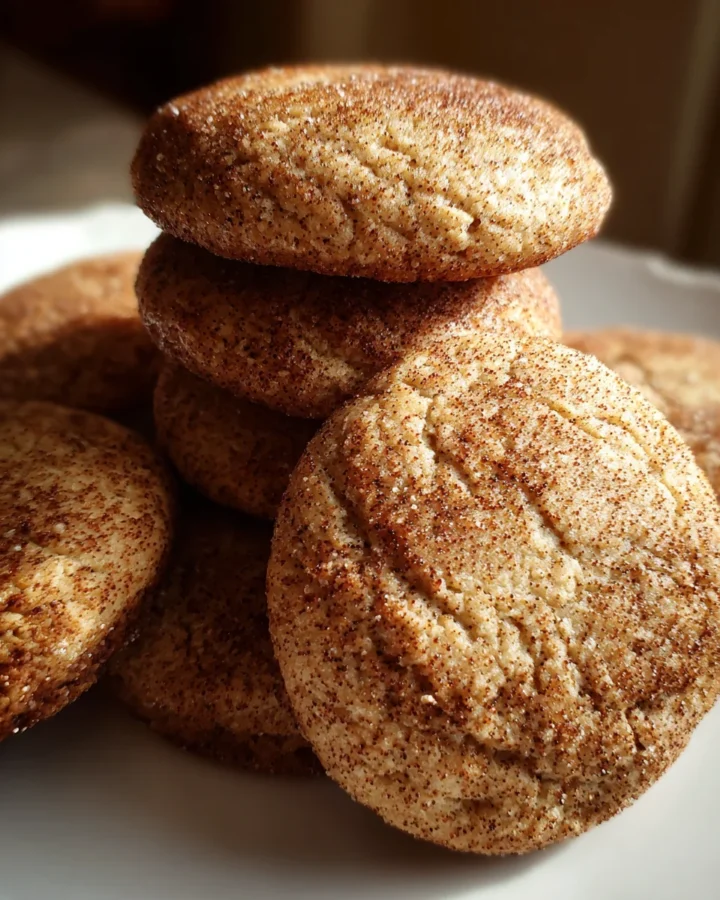 Chewy Chai Spiced Snickerdoodle Cookies