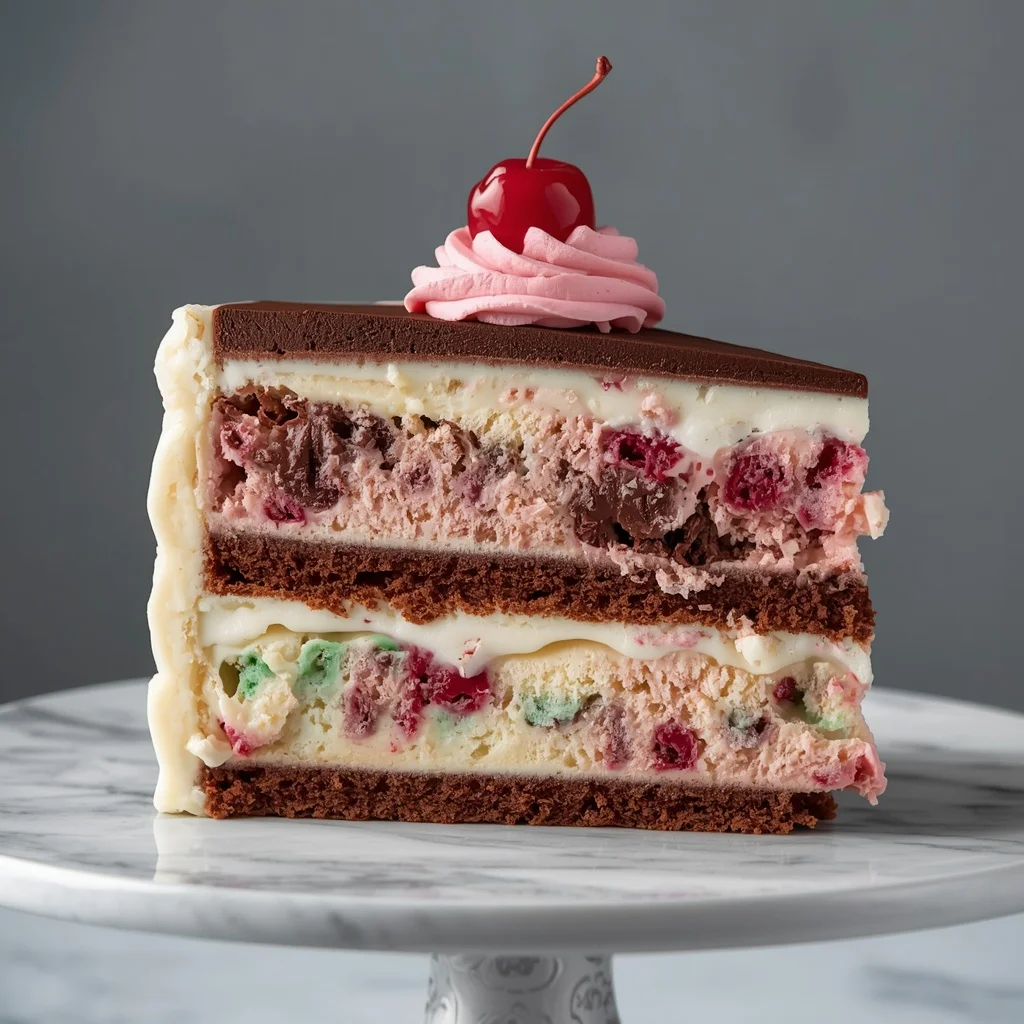 Copycat Baskin Robbins Ice Cream Cake