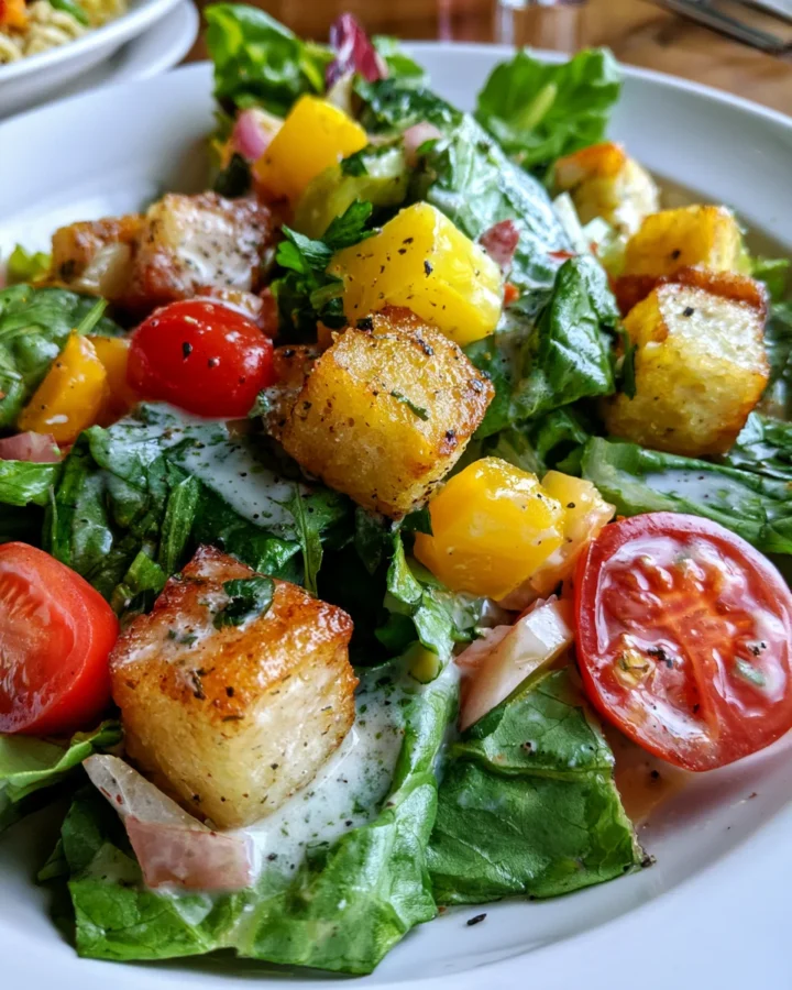 Copycat Cheesecake Factory Luau Salad